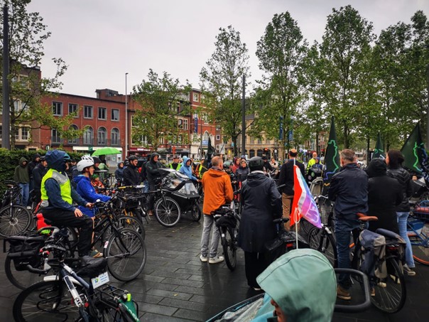 Grote opkomst voor tweede Veilig op de Vélo van Groen Mortsel
