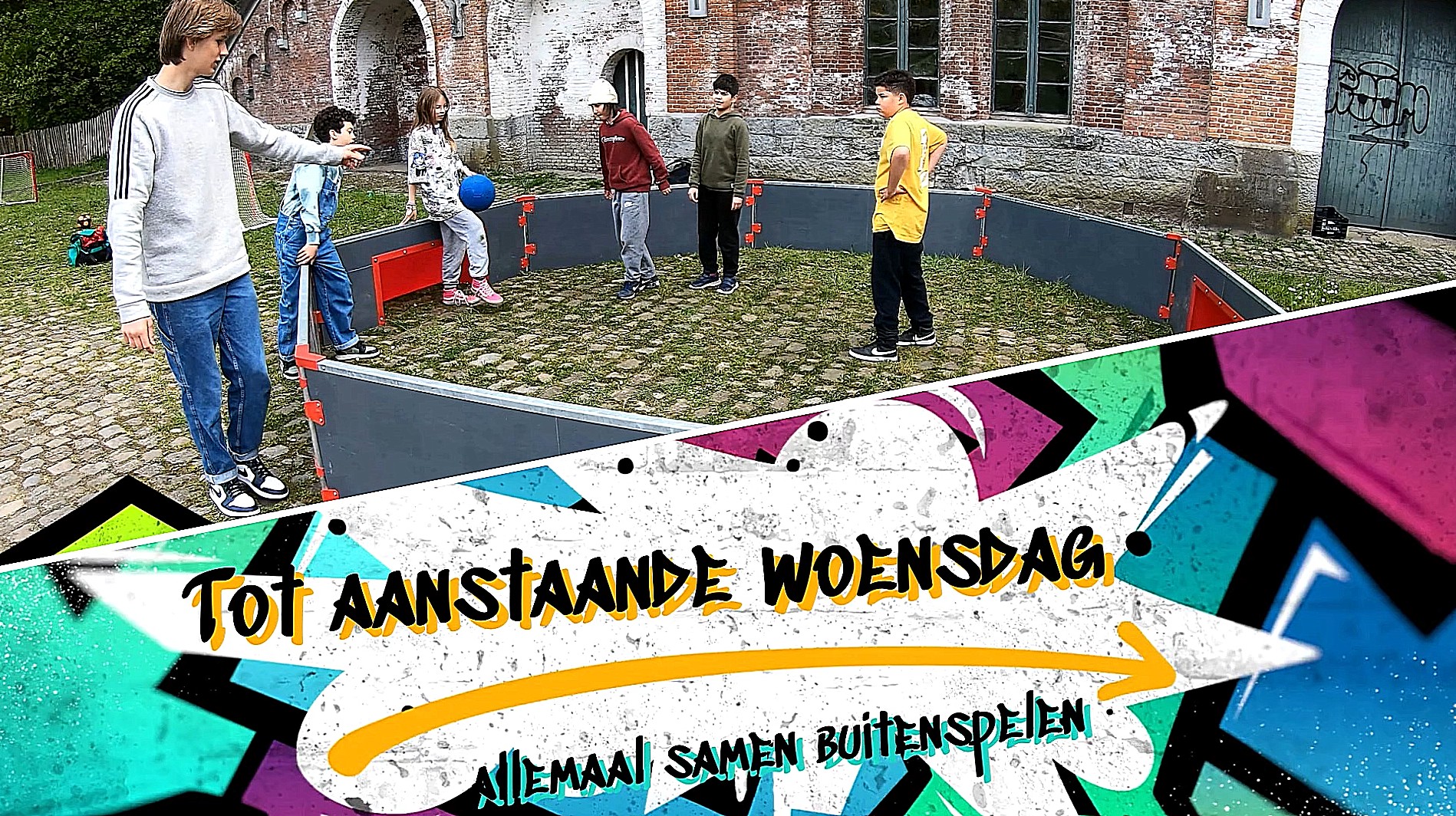 ‘Zomer in zicht: speel mee!’ op Buitenspeeldag in FORT 4 Mortsel