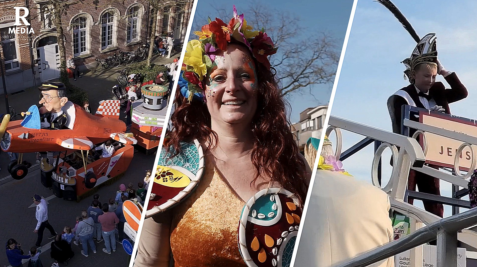 Zonovergoten carnavalsparade trekt enorme menigte