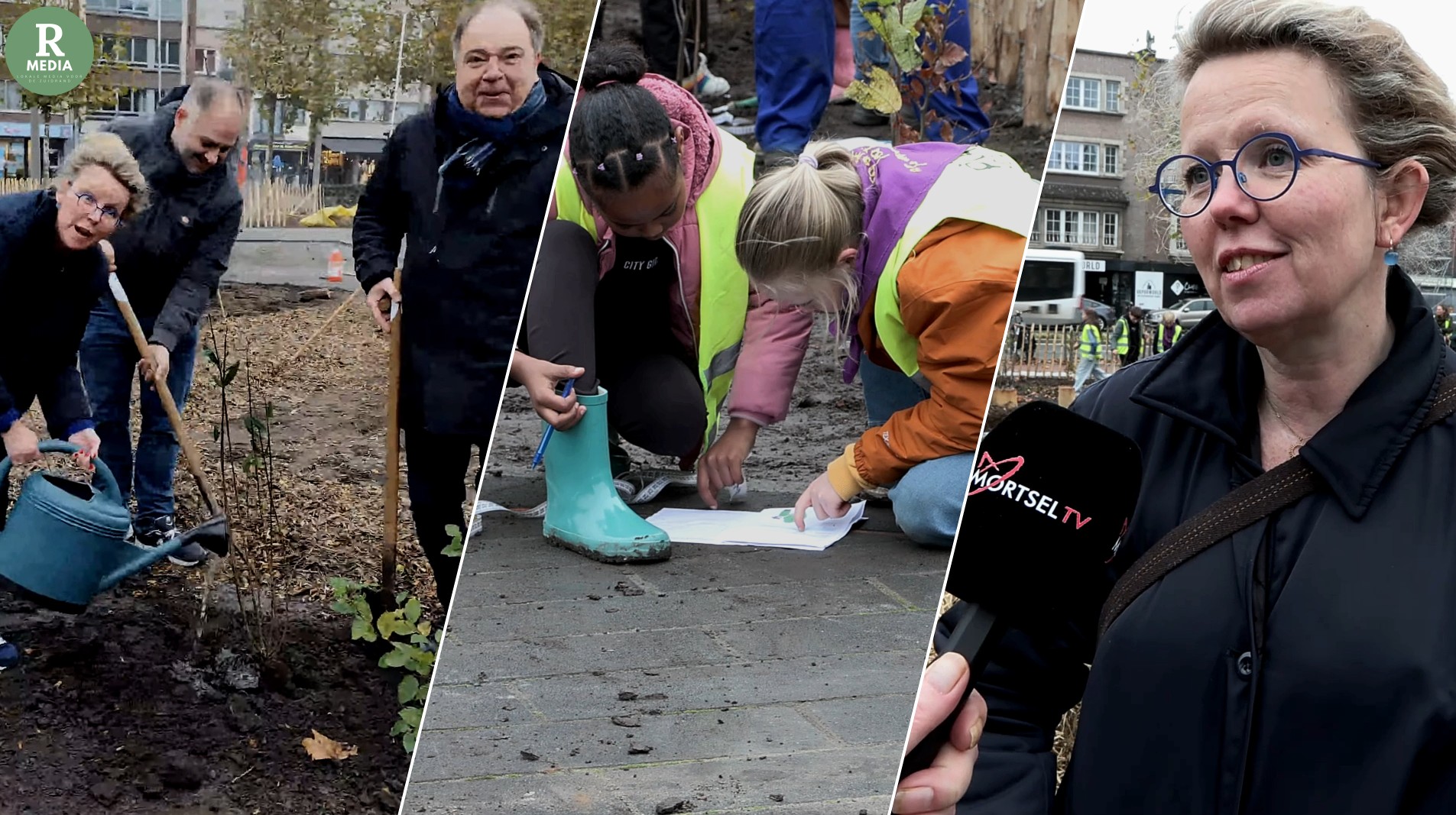 Livestream: Aanplanting Tiny Forest minibos in Mortsel
